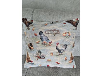 Polštářek - Slepičky