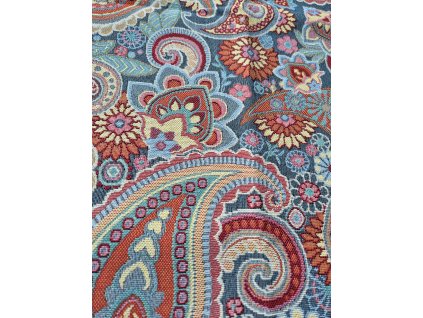 Ubrus - Ornamenty na modré