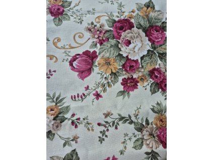 Ubrus - Růžové květy