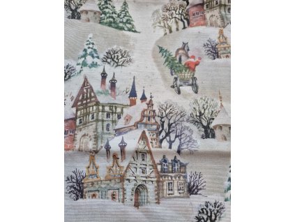 Ubrus - Zimní krajina