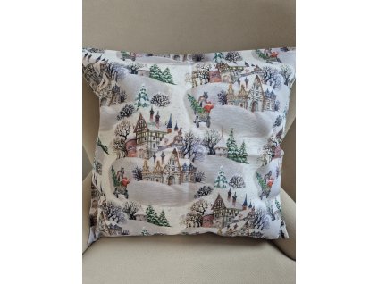 Polštářek - Zimní krajina