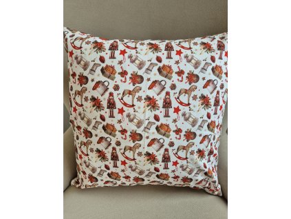 Polštářek - Retro vánoce