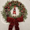 Věnec vánoční - Červený skřítek