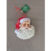 Ozdoba vánoční - Santa hlava II