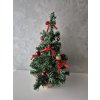 Stromek vánoční červený