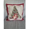 Polštářek vánoční - Stromek a pejsek