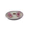 Oválná mistička s květy