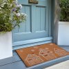 gbbmc 1 door mat 75x45 cm brown pvs coconut fiber houses coconut mat (1)