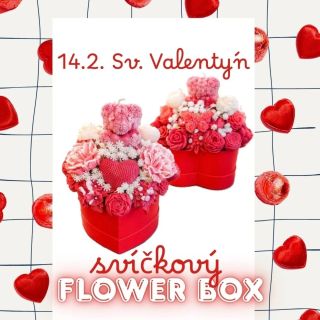 Nezapomeňte včas pořídit dárky z lásky. Flower box se svíčkovými květy. Nádherně vám vyzdobí místnost. Postupně odnímáte a...