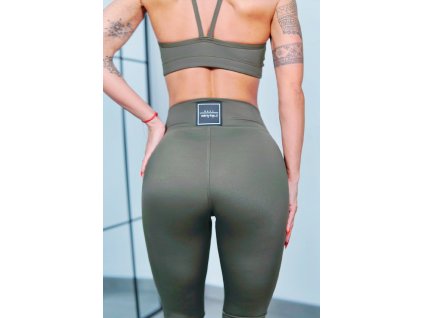 Legíny COMPRESS Khaki