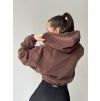 Mikina Hottie Oversize Choco