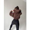 Mikina Hottie Oversize Choco