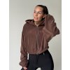 Mikina Hottie Oversize Choco, Grey, Black
