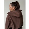 Mikina Hottie Oversize Choco, Grey, Black