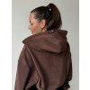 Mikina Hottie Oversize Choco