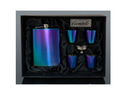 Placatka duhová v krabičce s panáky