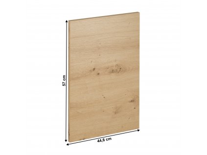 Dvierka na umývačku riadu, dub artisan, 44,6x57, LANGEN