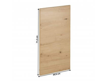Dvierka na umývačku riadu, dub artisan, 44,6x71,3, LANGEN