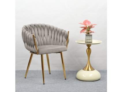 deila kreslo taupe in op 01