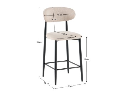 zajda stolicka typ 2 bezova koty