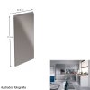 Dvierka na umývačku riadu, biela/sivá extra vysoký lesk HG, 44,6x71,3, AURORA