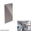 Dvierka na umývačku riadu, biela/sivá extra vysoký lesk HG, 44,6x71,3, AURORA