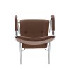 Stohovateľná stolička, hnedá, ILHAM