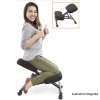 Ergonomická kľakačka, krémová/buk, GROCO