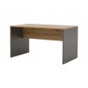 Písací stôl, grafit/dub artisan, RIOMA NEW TYP 16