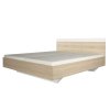 Spálňový komplet (posteľ 160x200 cm), dub sonoma/biela, GABRIELA NEW