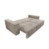 Rozkladacia pohovka, sivobéžová Taupe, HARPERA BIG SOFA
