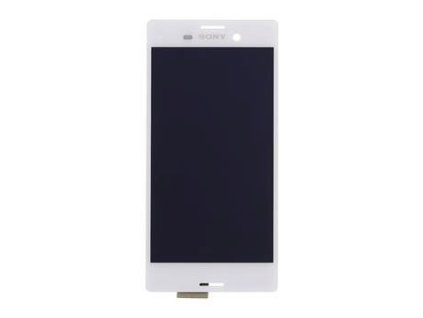 LCD display + dotyková plocha Sony Xperia M4 bílá SWAP