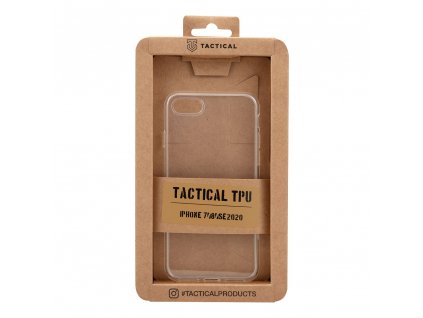 Ochranný kryt Tactical TPU Kryt Transparent pro iPhone 7/8 Plus EU Blister