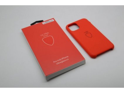 Ochranný obal UltraCover pro Apple iPhone 12 mini Červený