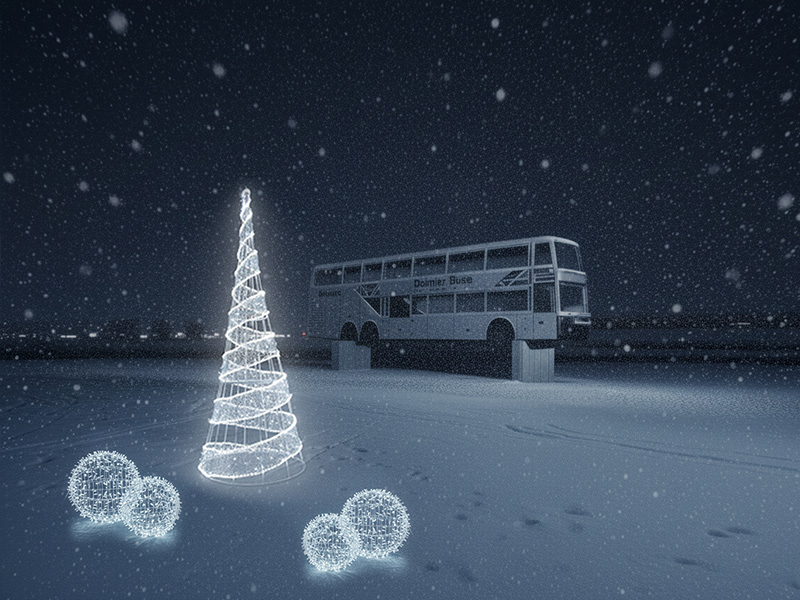 Vizualizace dekorací pro obce a města