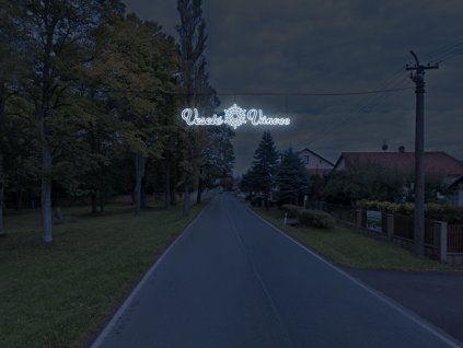 vanocni dekorace pro obce a mesta svetelna dekorace svetelna vyzdoba prevesy led vesele vanoce Svetelna vanocni vyzdoba pro mesta a obce
