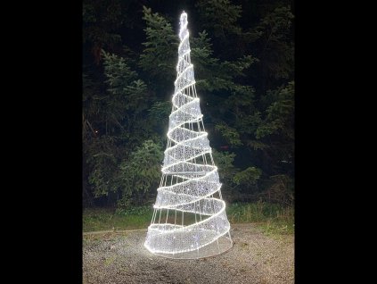 Svítící LED strom 250cm