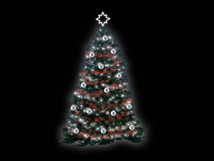 Zvýhodněný set pro stromy ICE , 15 m 1 (1)- Svetelna vanocni vyzdoba pro mesta a obce