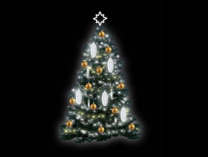 Zvýhodněný set pro vánoční stromy ELIPS, 10 m 9 - Svetelna vanocni vyzdoba pro mesta a obce