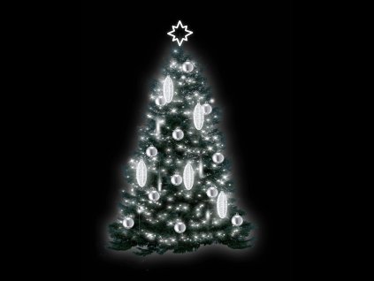 Zvýhodněný set pro vánoční stromy ELIPS, 15 m 8 (1) - Svetelna vanocni vyzdoba pro mesta a obce