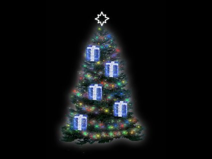 Zvýhodněný set pro vánoční stromy GIFT, 15 m 11 (1) - Svetelna vanocni vyzdoba pro mesta a obce