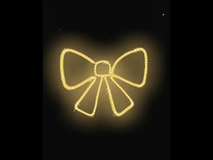 Vánoční LED Mašlička, 60 x 45 cm 2 - Svetelna vanocni vyzdoba pro mesta a obce