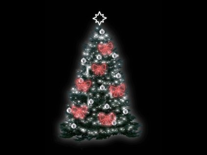 Zvýhodněný set pro vánoční stromy, 10 m 2 - Svetelna vanocni vyzdoba pro mesta a obce