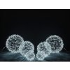 3D LED vánoční Koule 100 cm studena bila Svetelna vanocni vyzdoba pro mesta a obce