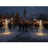 dekorace pro obce 3D LED ANDĚL 245 cm vánoční dekorace tb Svetelna vanocni vyzdoba pro mesta a obce