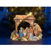 2D betlém v životní velikosti 3, 350 x 250 cm1 - Svetelna vanocni vyzdoba pro mesta a obce