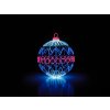 3D LED vánoční Koule barevná 100 cm 1 Svetelna vanocni vyzdoba pro mesta a obce dekorace pro mesta a obce MC DECO