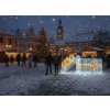 3D LED VÁNOČNÍ DÁREK s víkem 150 cm Svetelna vanocni vyzdoba pro mesta a obce dekorace pro obce a mesta MC DECO