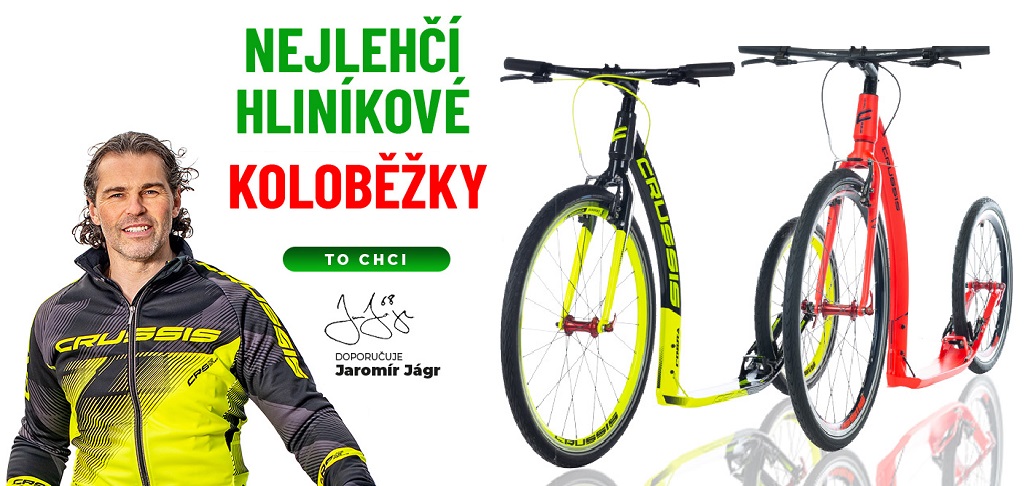Nejlehčí hliníkové koloběžky Crussis Cobra