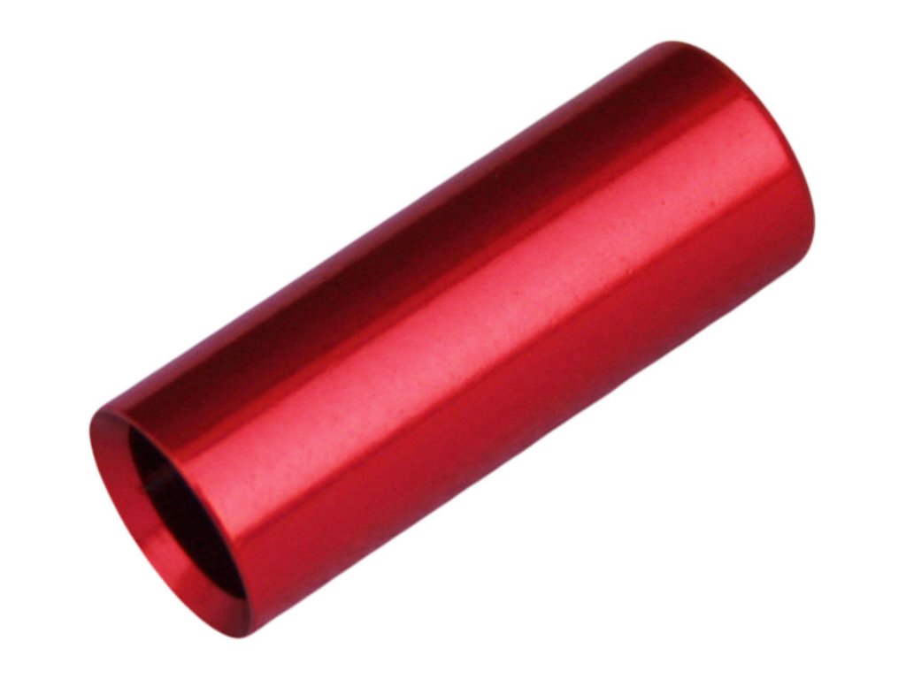 koncovka bowdenu MAX1 CNC Alu 4 mm červená 100 ks
